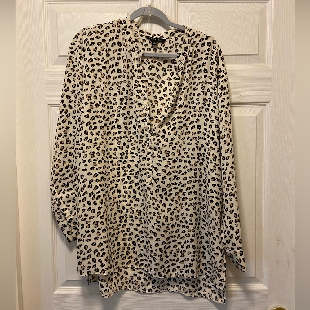 Women’s Cheetah Print Blouse